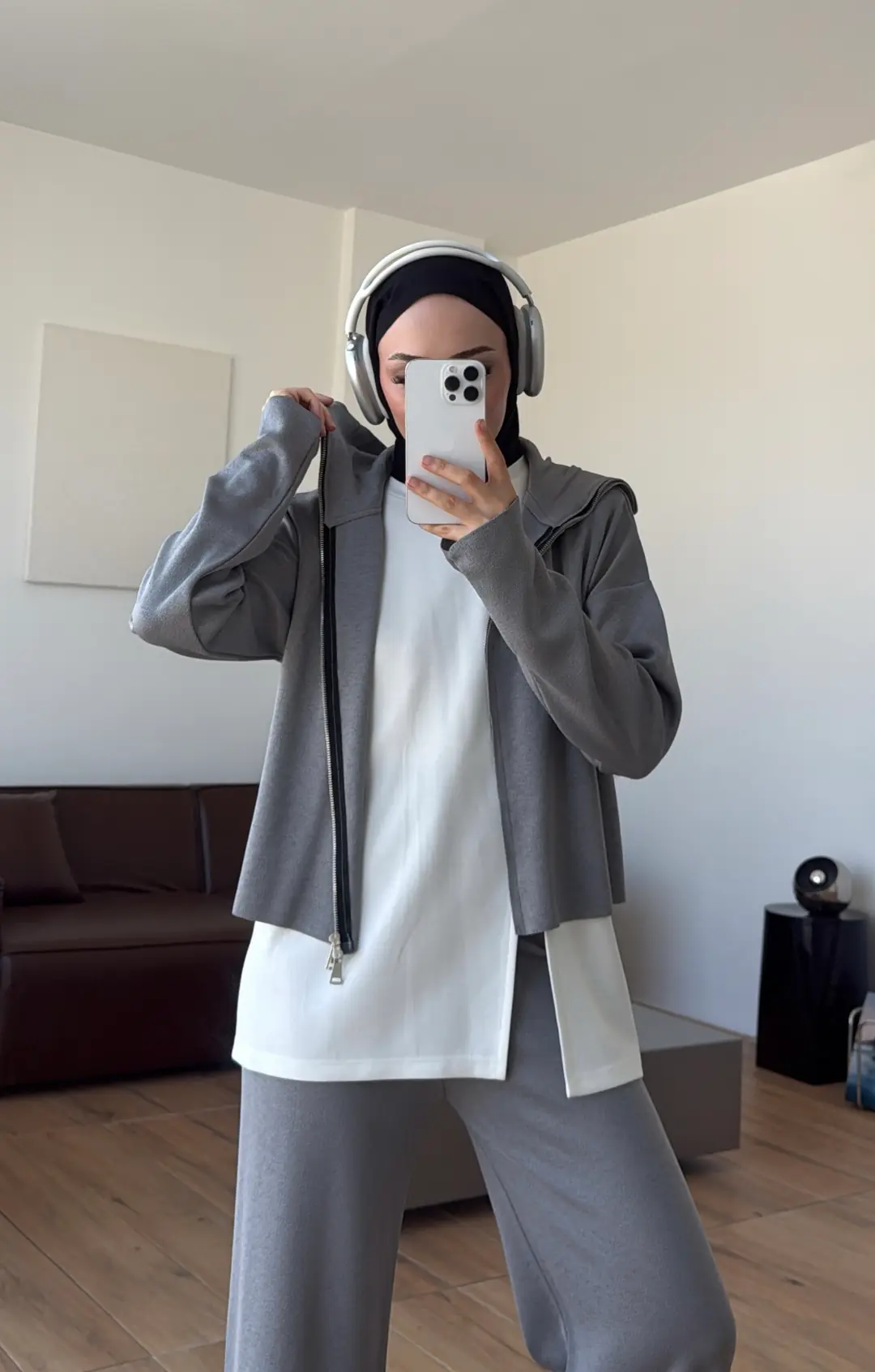 Urban 3'lü Triko Takım Gri