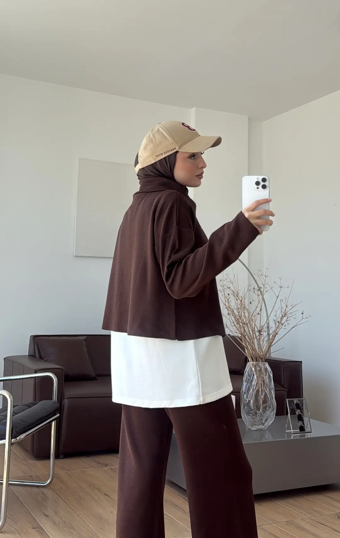 Urban 3'lü Triko Takım Kahve