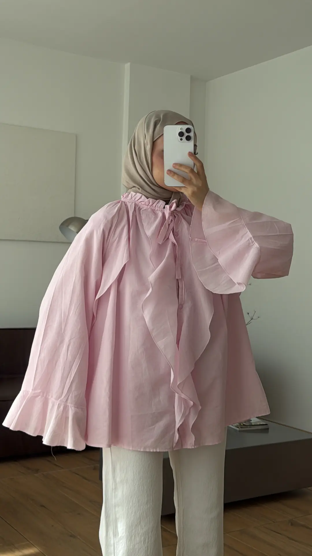 Vual Gömlek Pembe