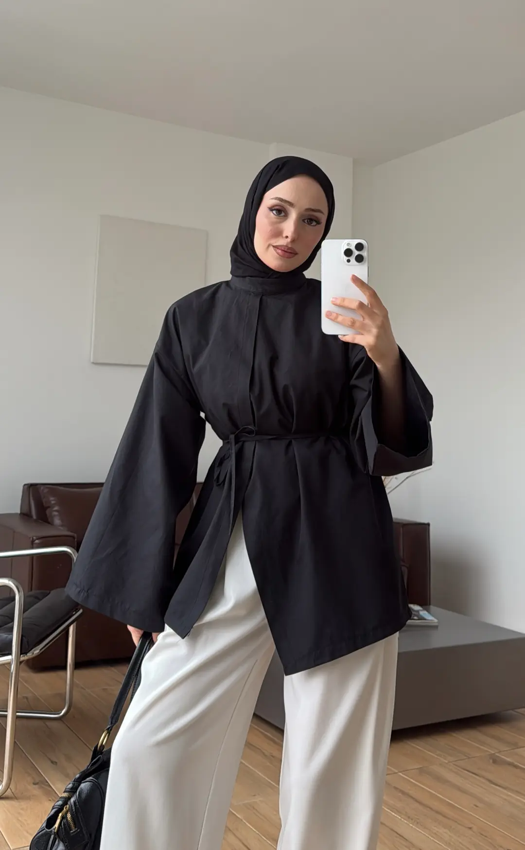 Çapraz Tunik Siyah
