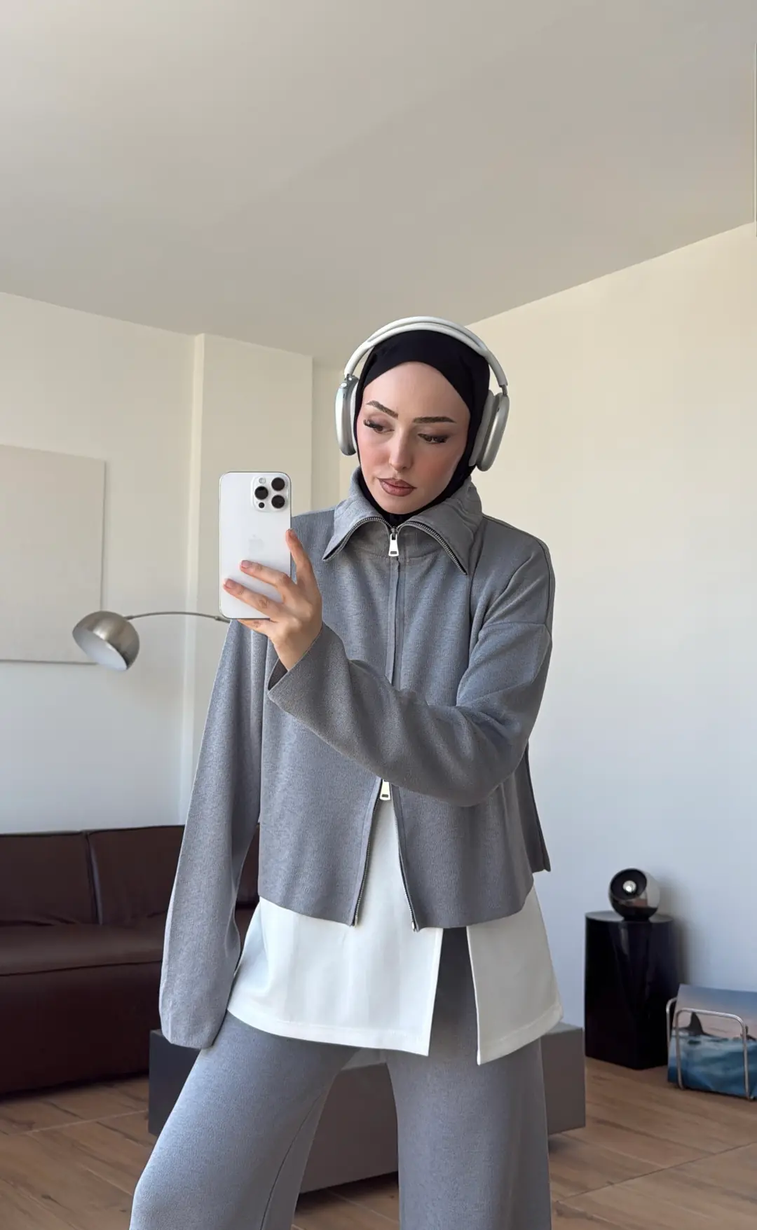 Urban 3'lü Triko Takım Gri
