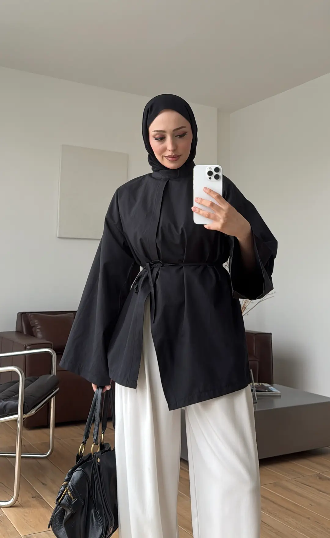Çapraz Tunik Siyah