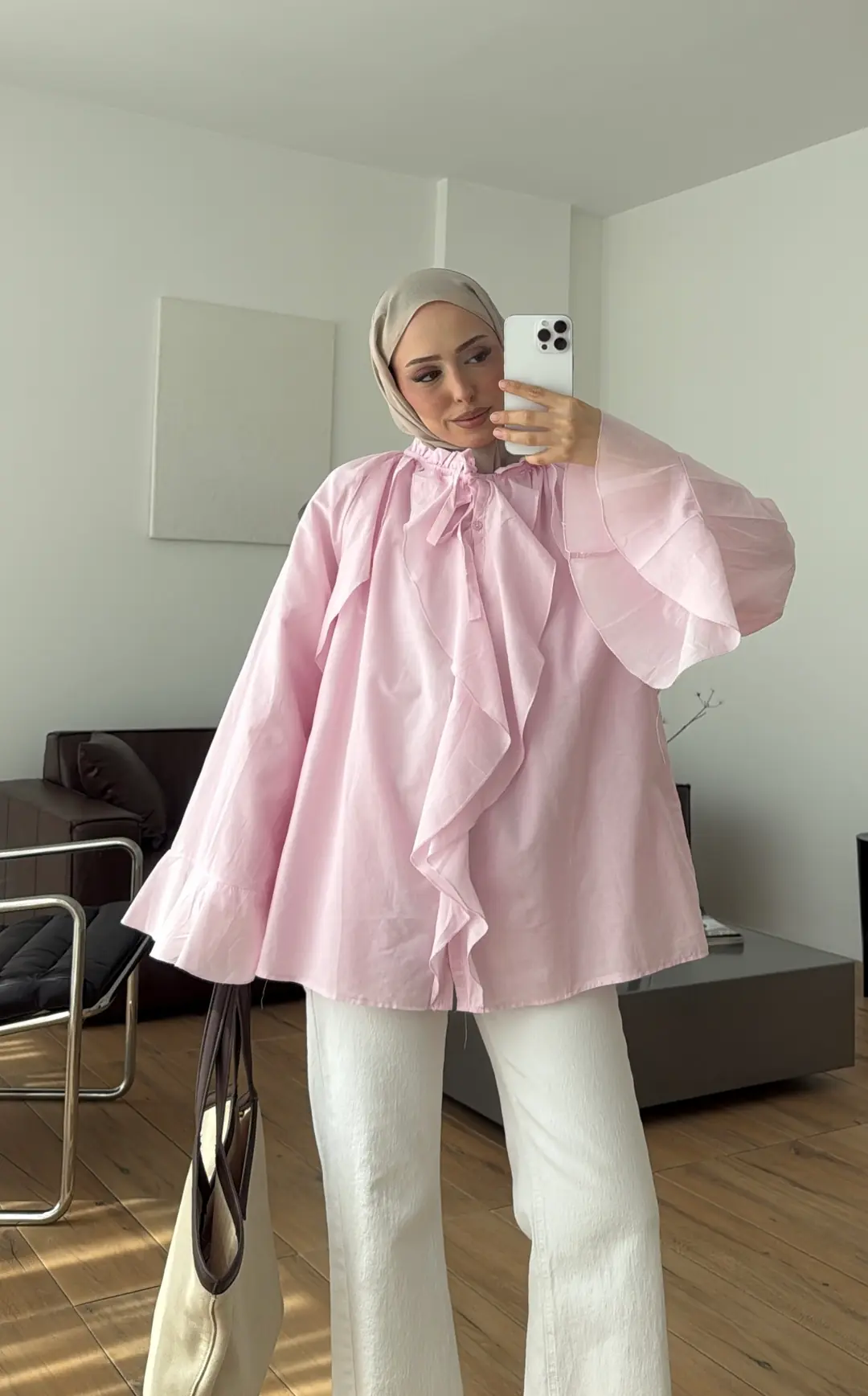 Vual Gömlek Pembe