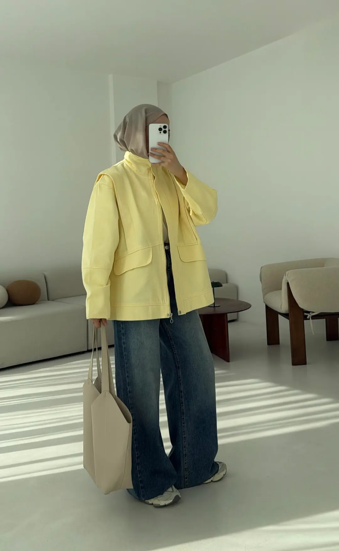 Premium Gabardin Tasarım Ceket  Sarı