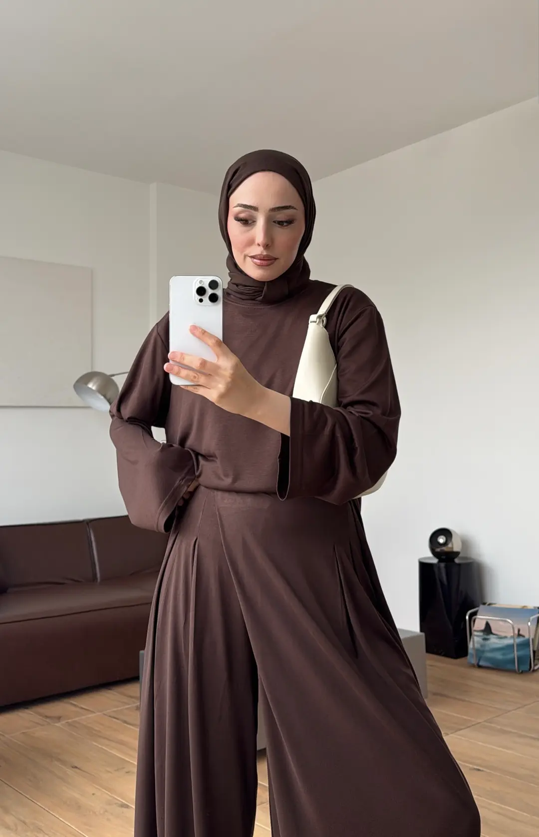 Oysho Dökümlü Takım Kahve