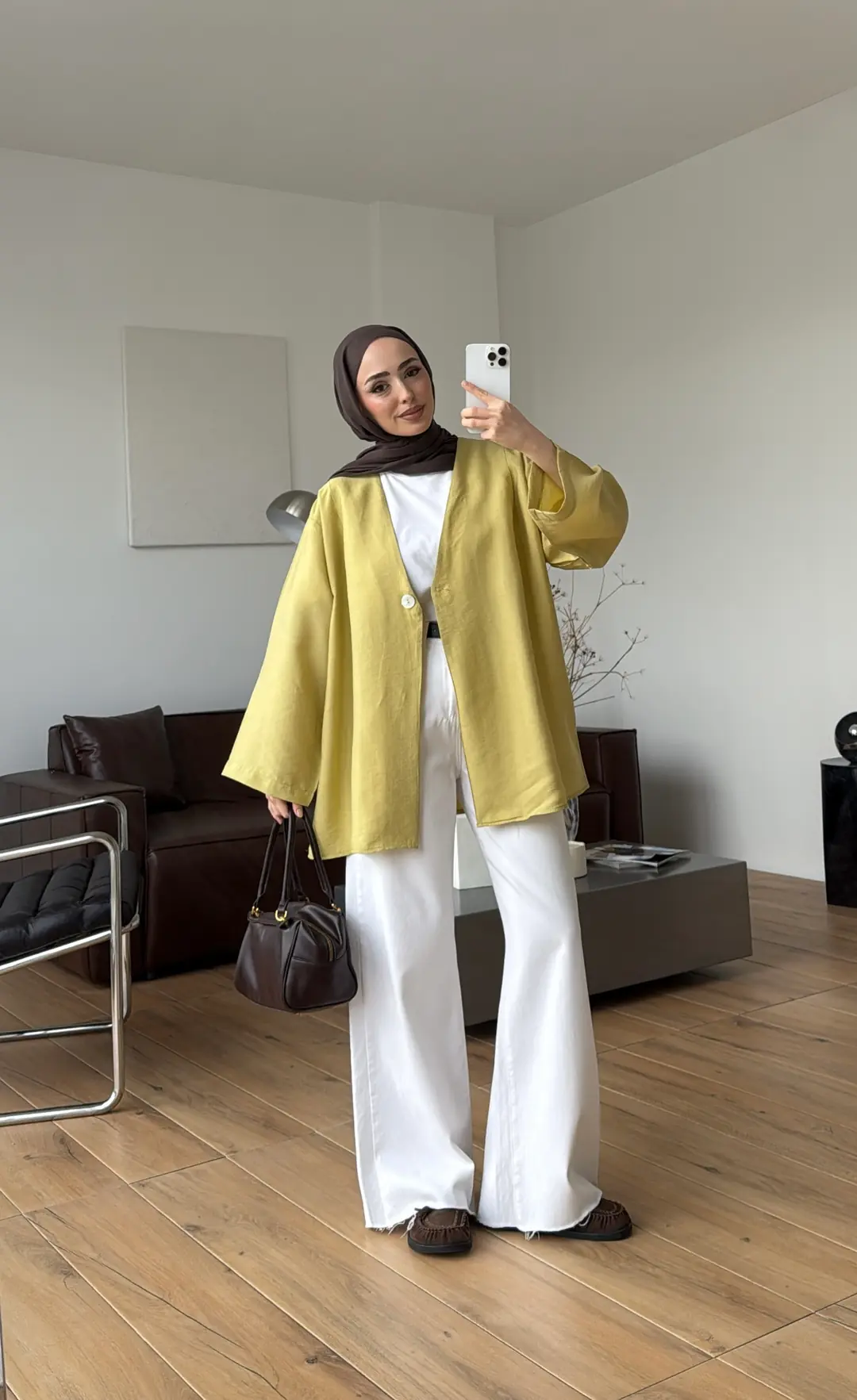 Yazlık Kimono Yağ Yeşili
