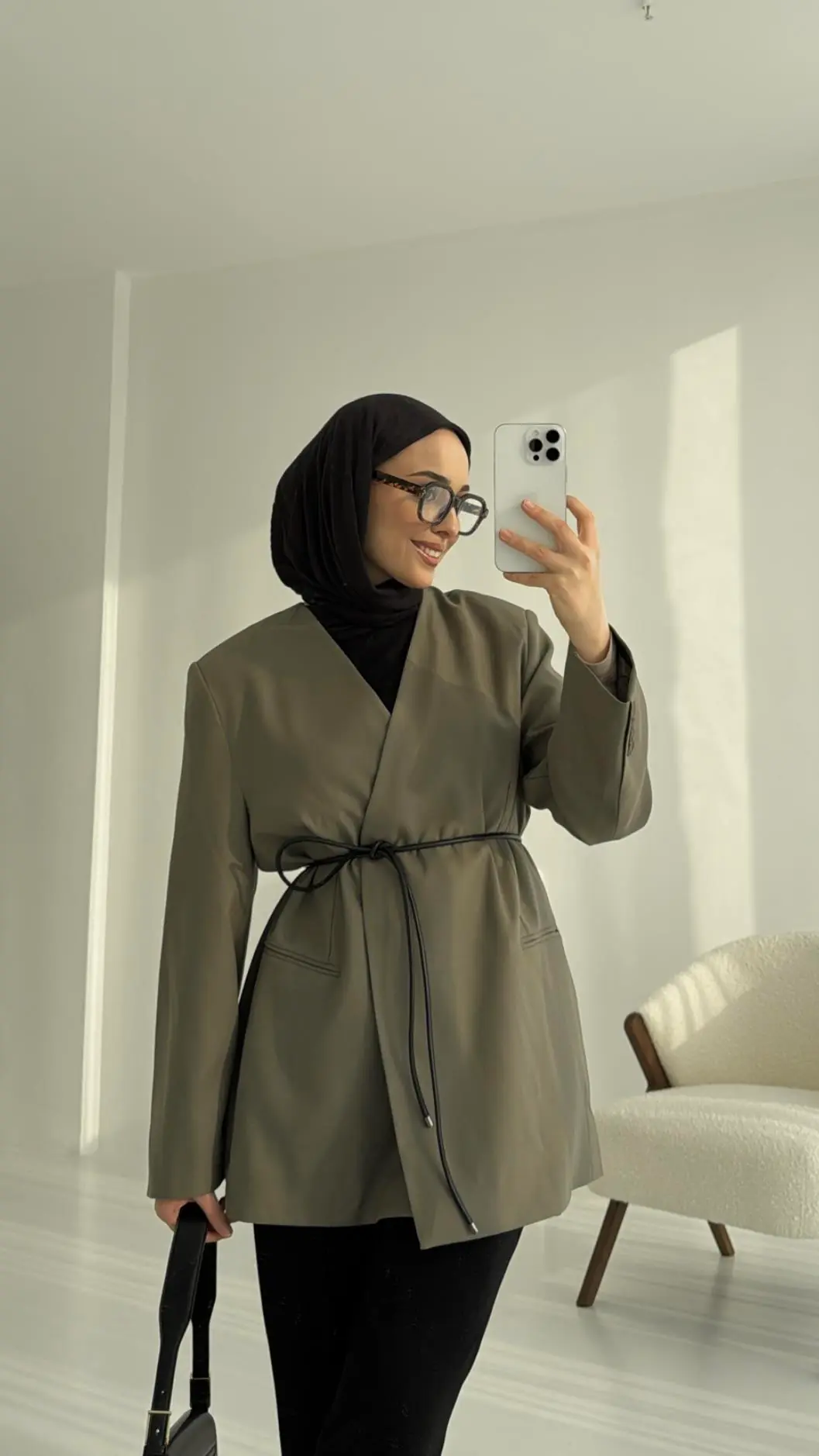 Hakim Yaka Blazer Ceket Çağla