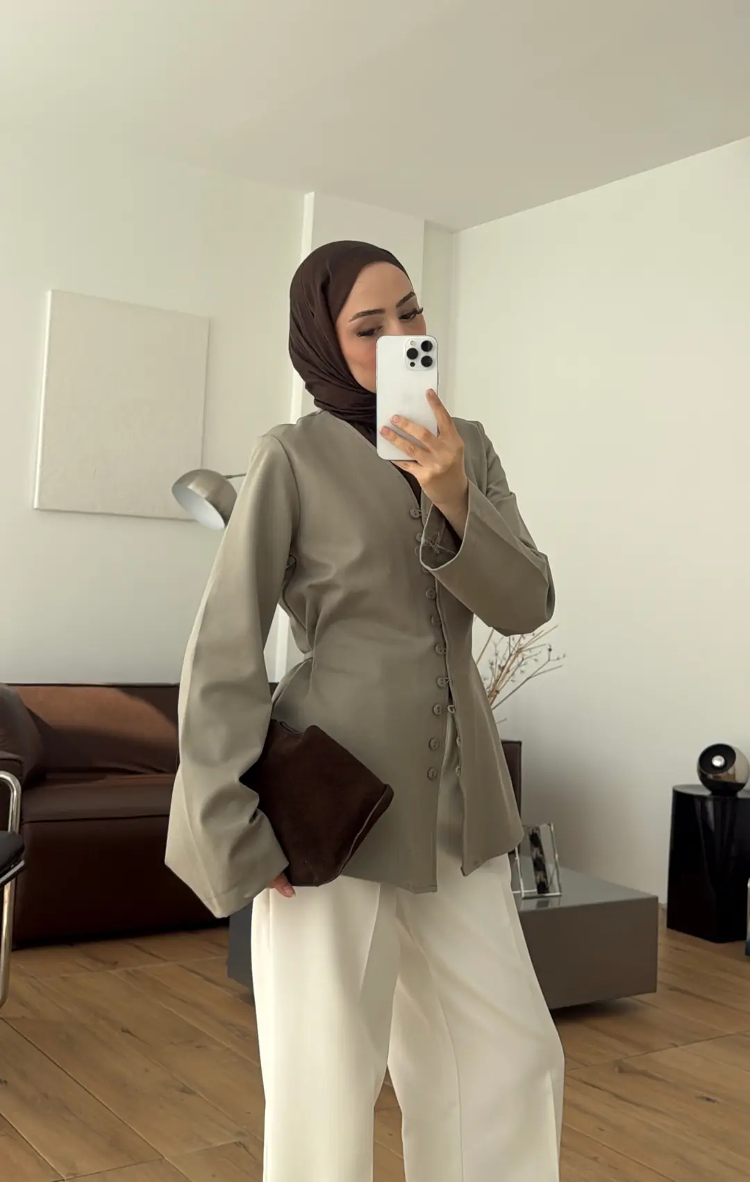 Oysho Düğmeli Bluz Çağla