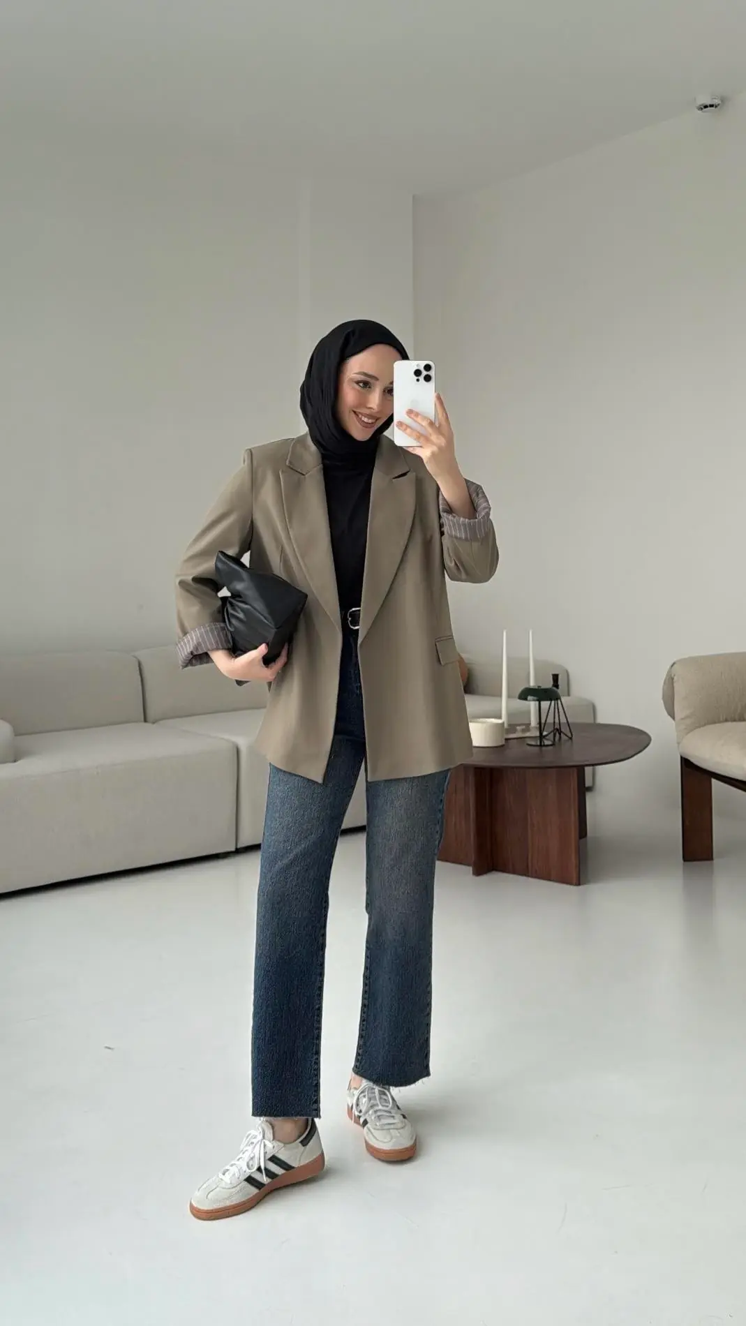 Haki Blazer Ceket