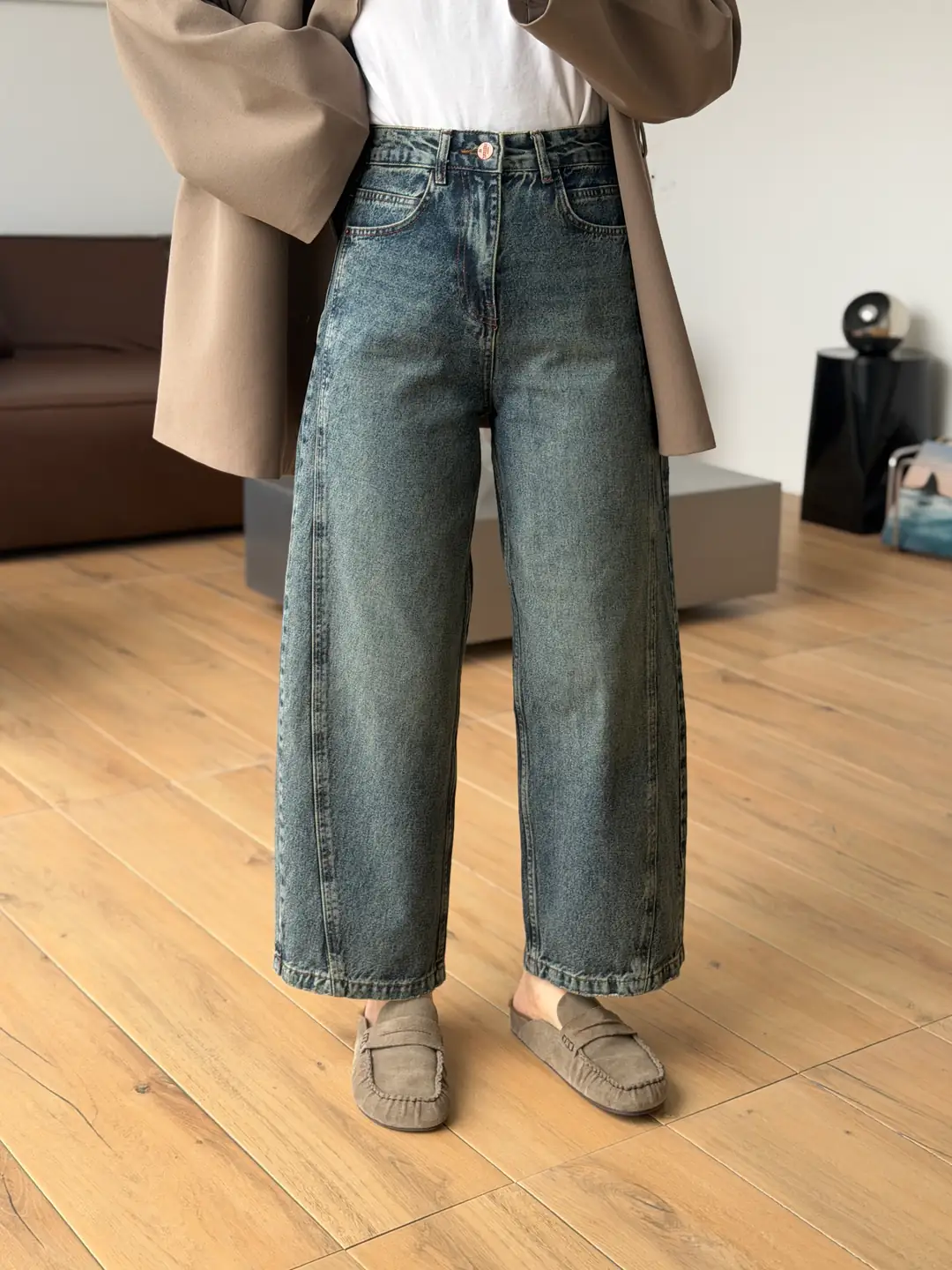 Barel Yeşil Tint Jean