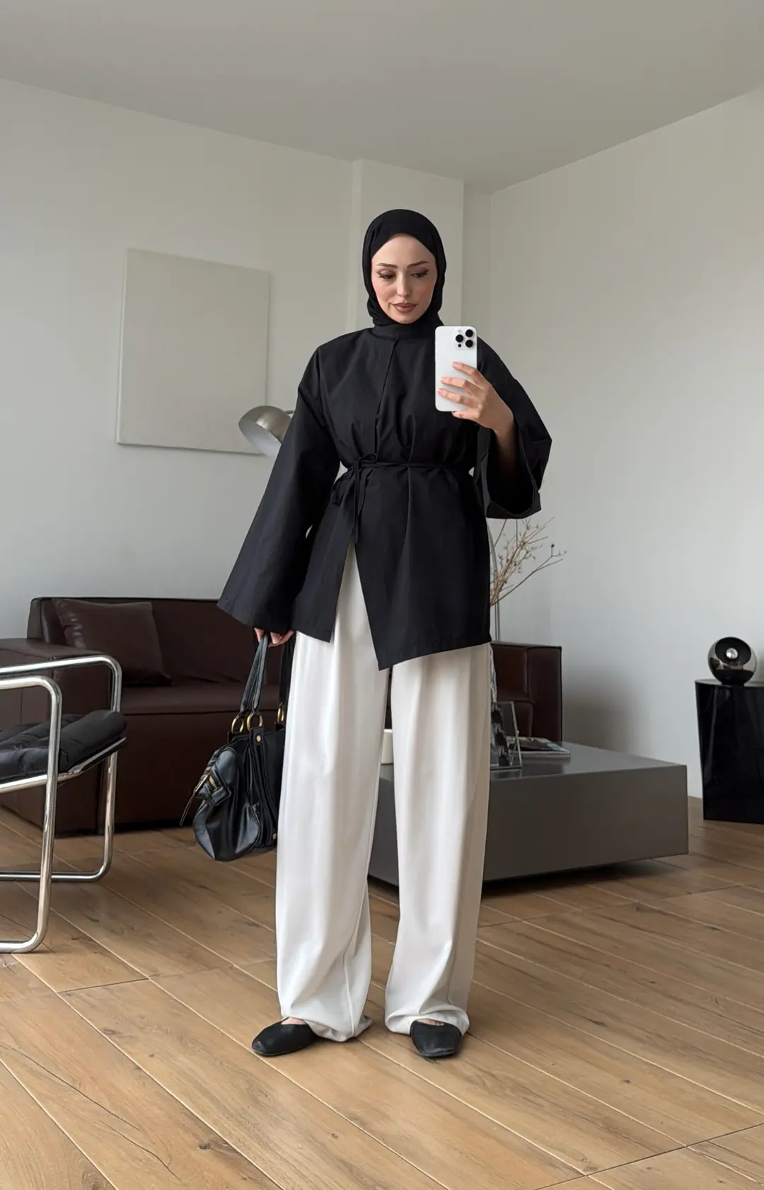 Çapraz Tunik Siyah