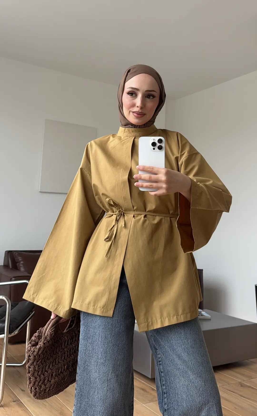 Çapraz Tunik Yağ Yeşili