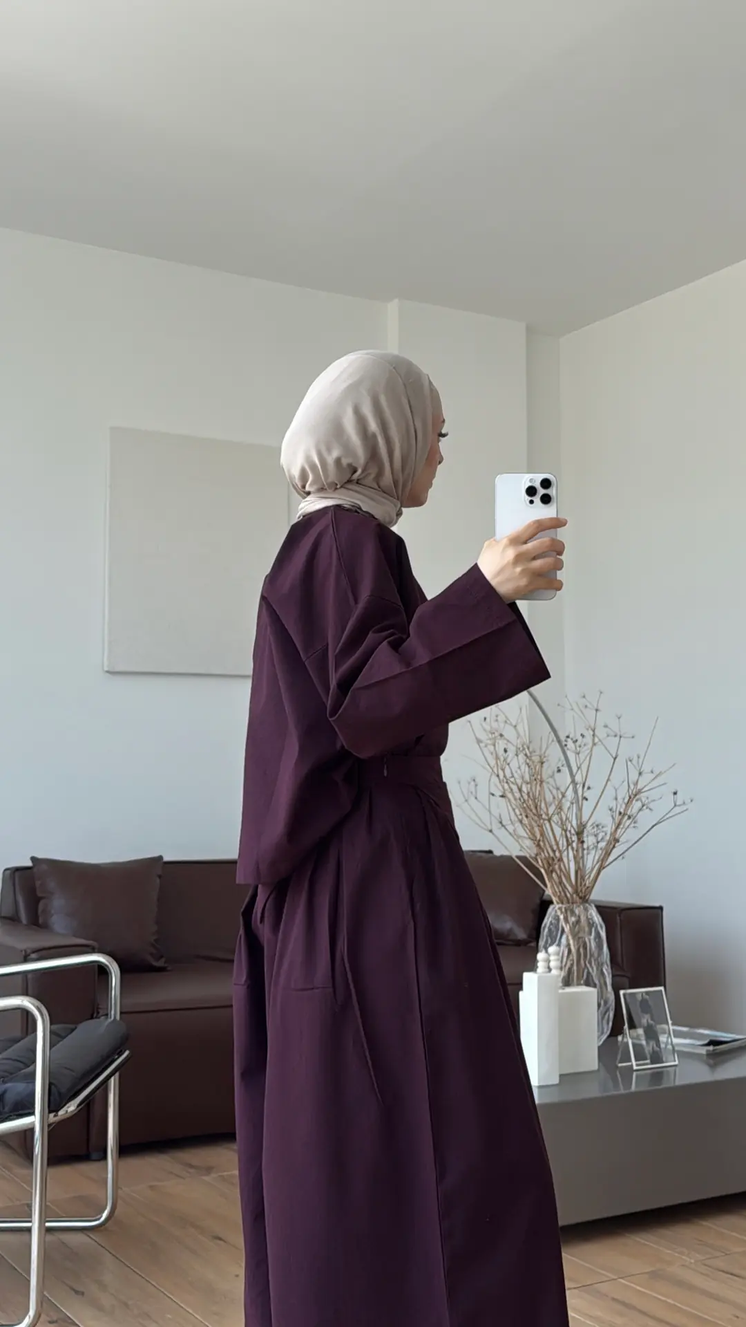 Lale Keten Takım Mürdüm