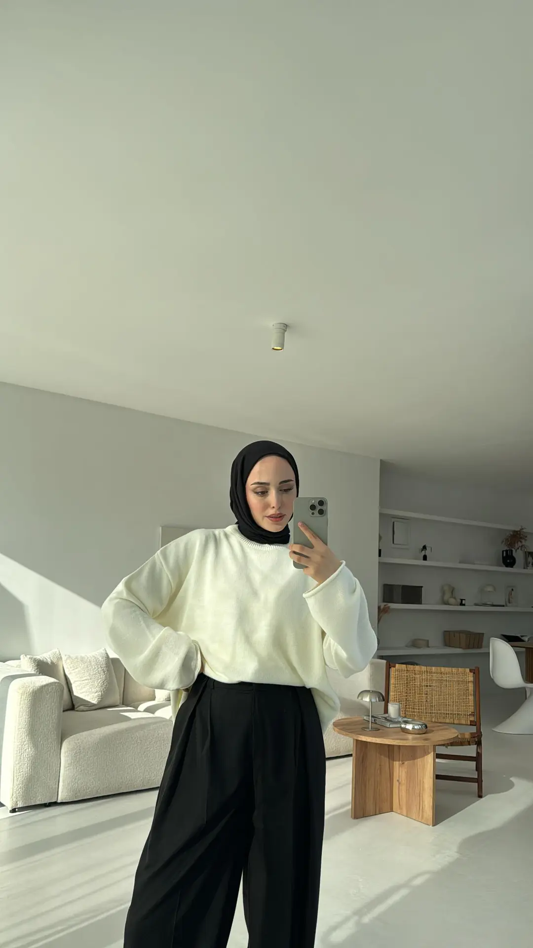 Dikişsiz Premium Triko Ekru