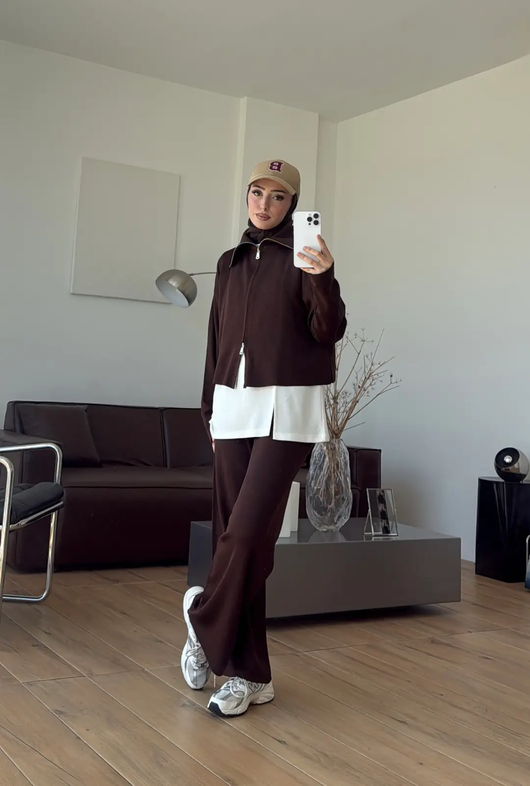 Urban 3'lü Triko Takım Kahve