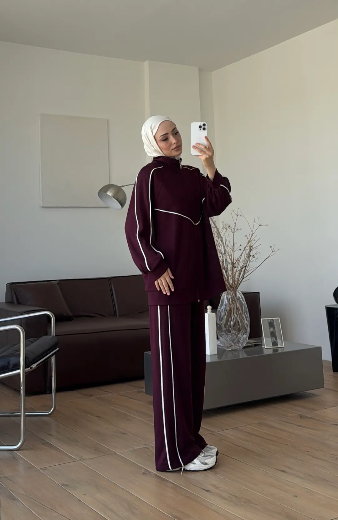 Garni Biyeli Takım Bordo