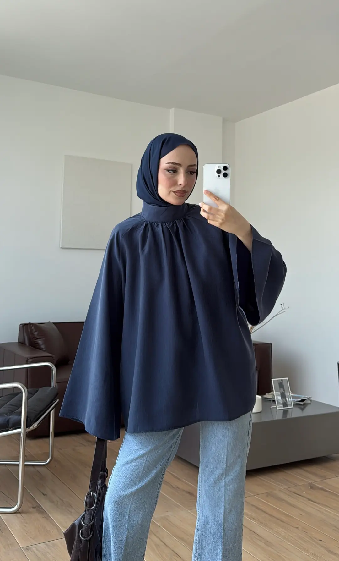 Reglan Salaş Tunik Lacivert