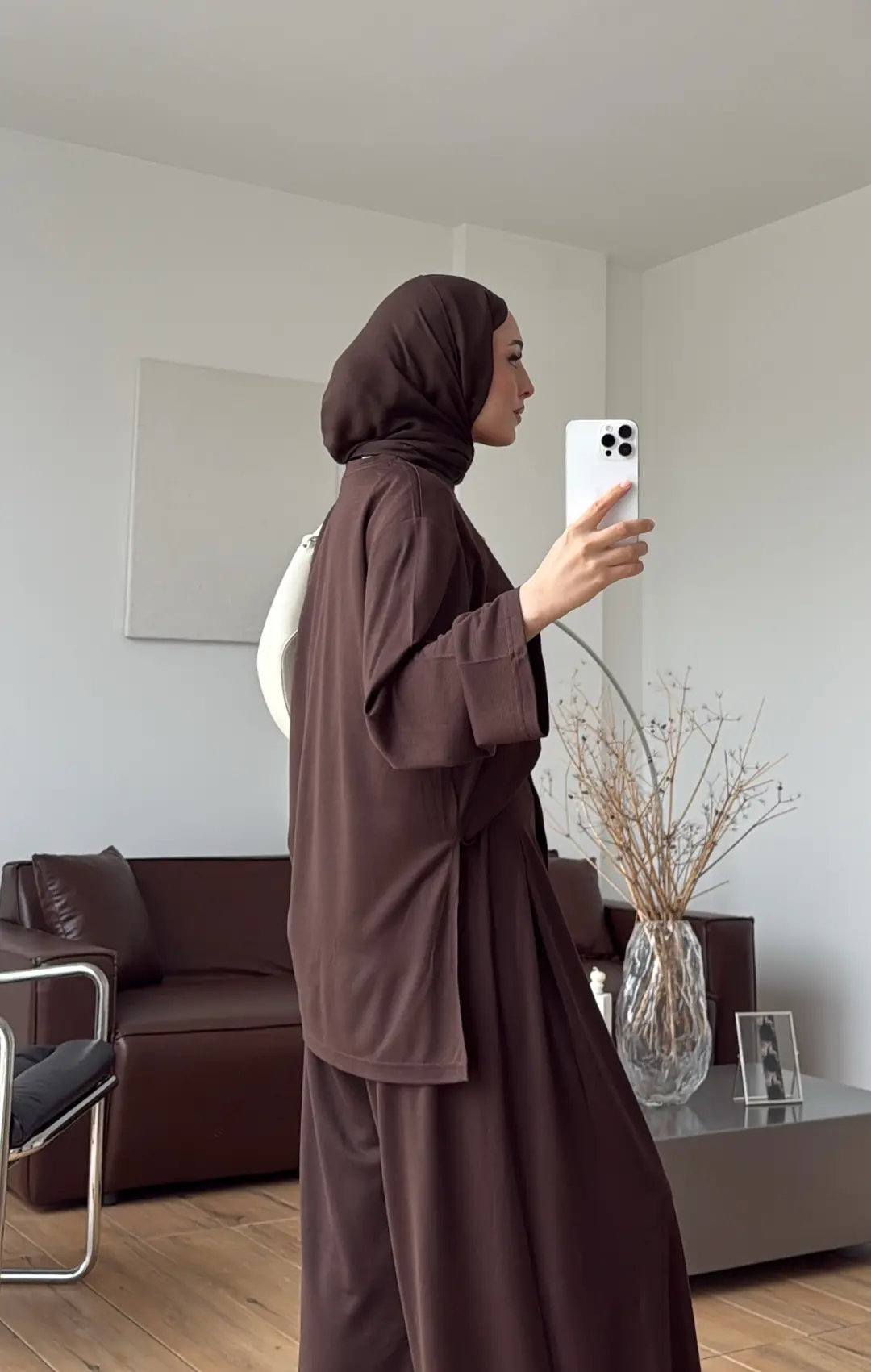 Oysho Dökümlü Takım Kahve