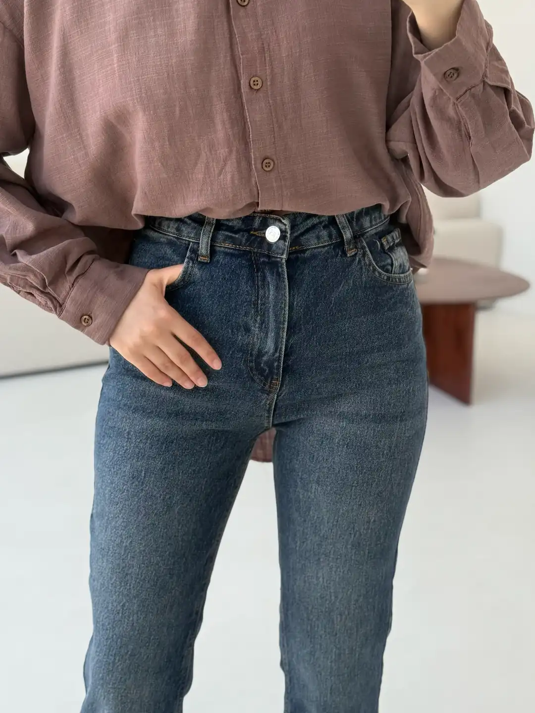 Premium Paçası Kesik Jean  249