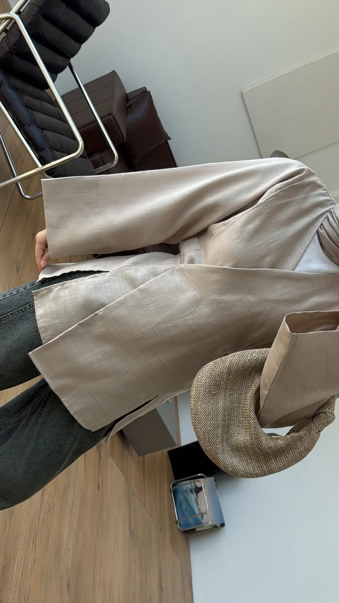 Bağlamalı Kimono Vizon