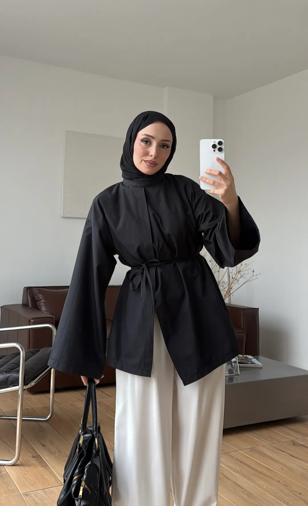 Çapraz Tunik Siyah