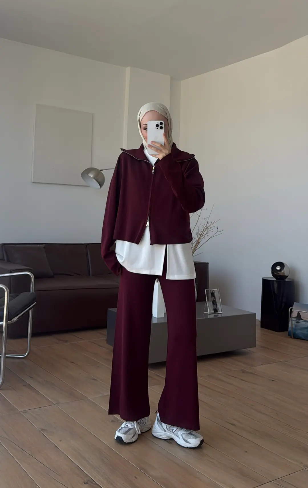 Urban 3'lü Triko Takım Bordo