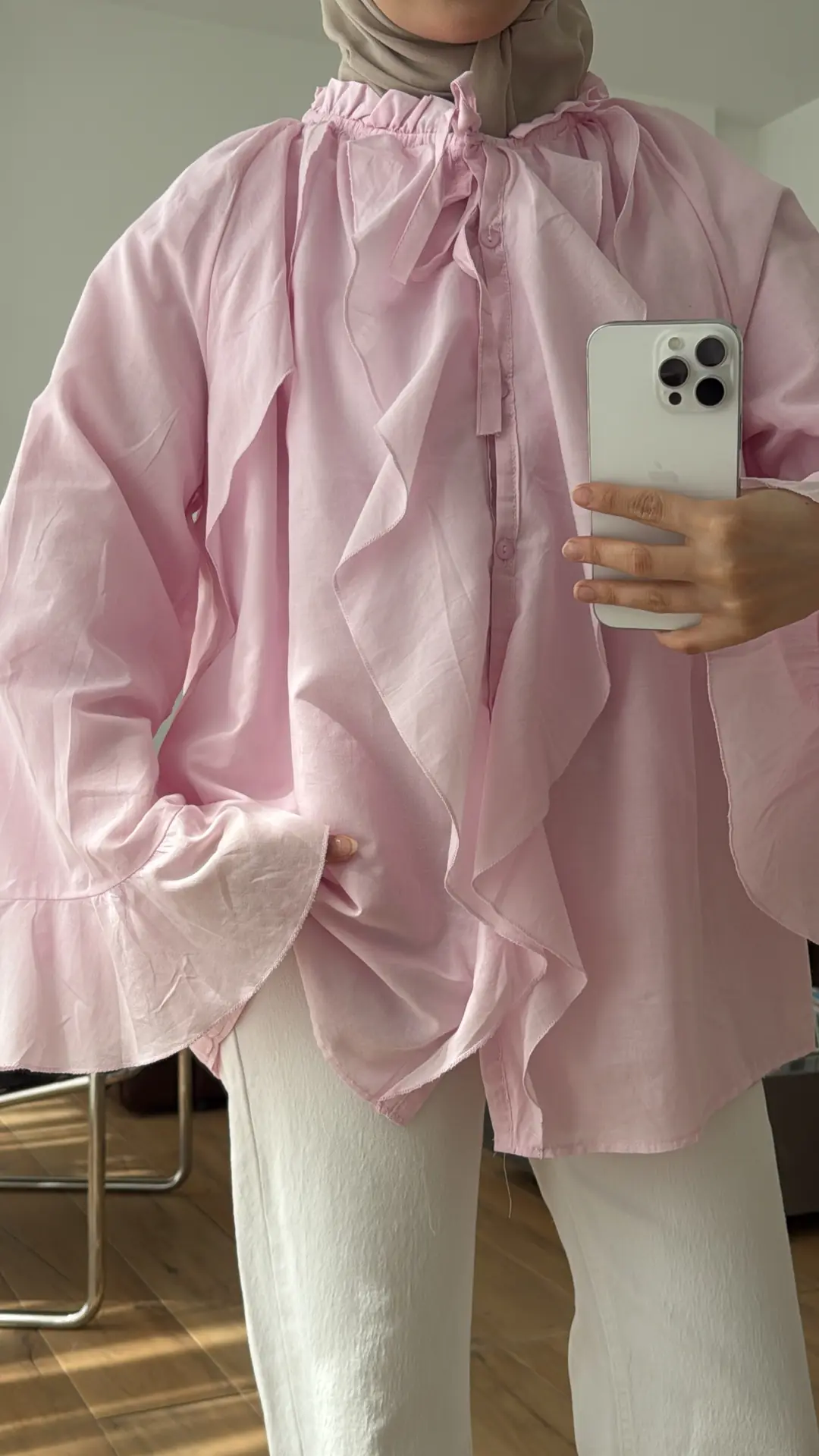 Vual Gömlek Pembe