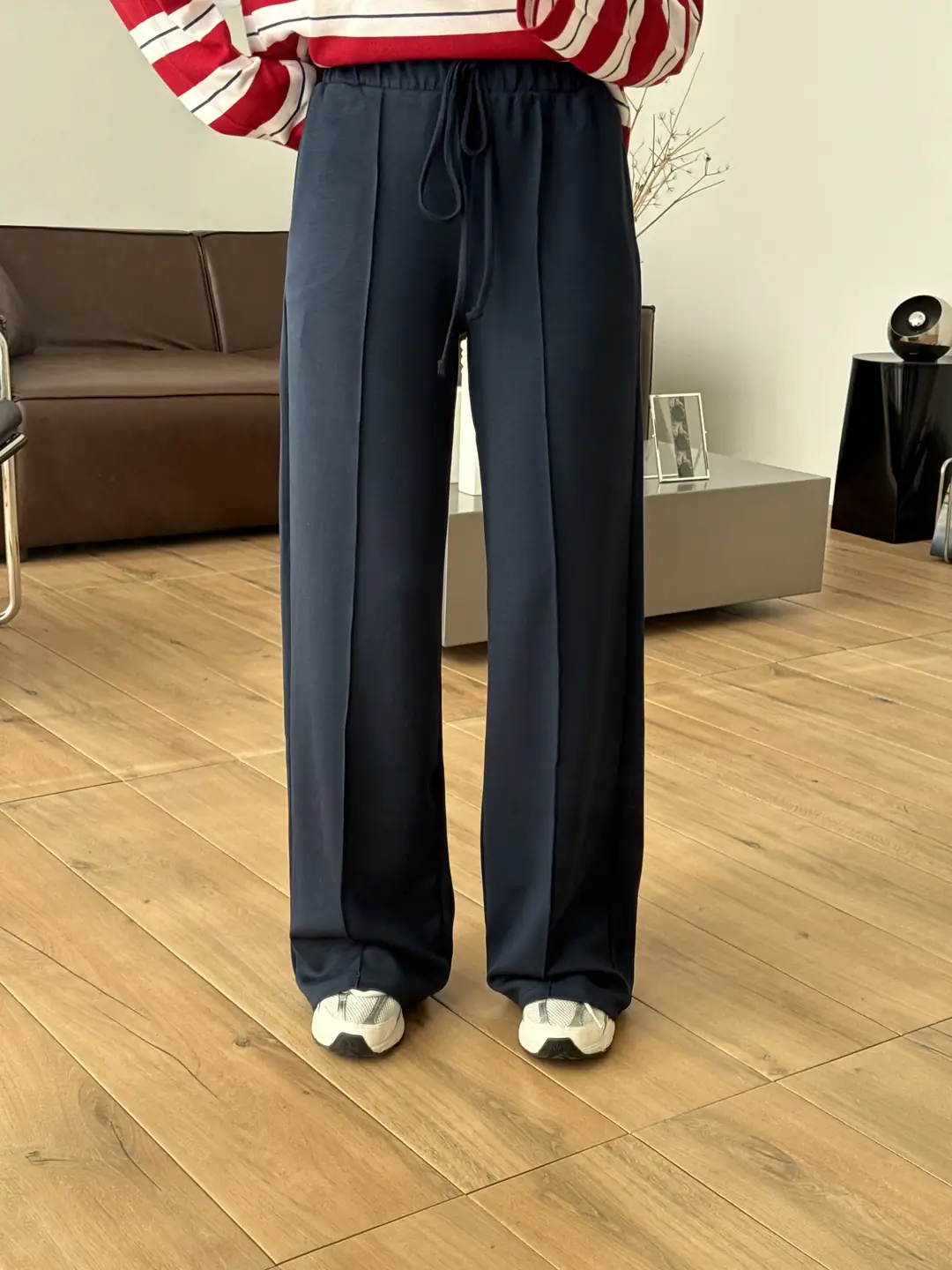 Oysho Beli Lastikli Pantolon Lacivert