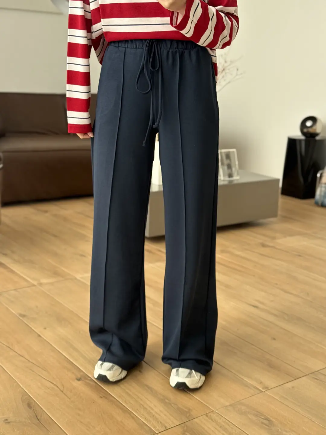 Oysho Beli Lastikli Pantolon Lacivert