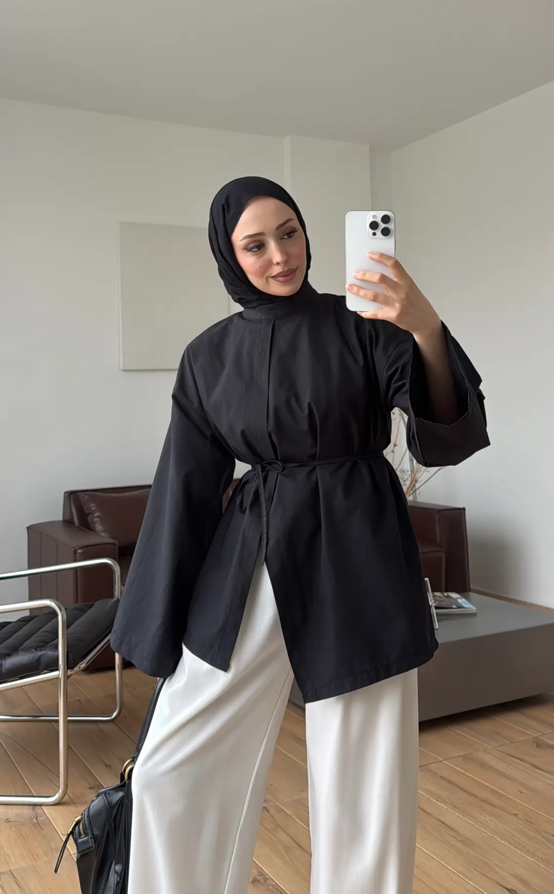 Çapraz Tunik Siyah